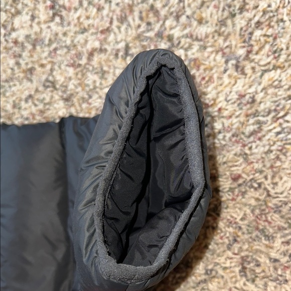 Lands' End Puffer Men’s Black 600 Down Rating Puffer Jacket Size L *LIKE NEW* - Picture 8 of 10